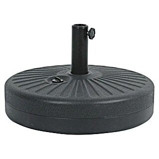 Base de parasol Bari (Ø x Al: 51 x 12 cm, Negro)