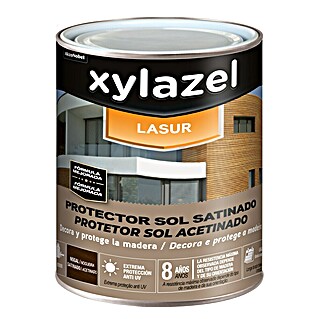 Xylazel Protección para madera Lasur Sol (Nogal, 2,5 l, Satinado)