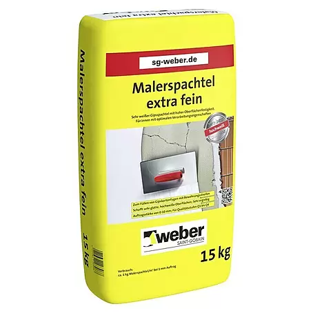 SG Weber  Malerspachtel Extra Fein