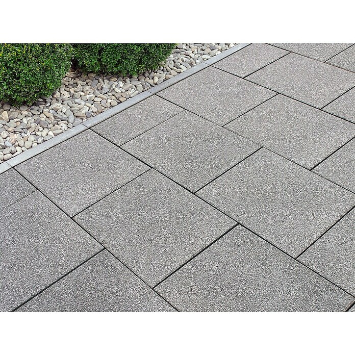 Seesteiner Terrassenplatte Granito (40 x 40 x 3,8 cm, Basalt, Beton) | BAUHAUS