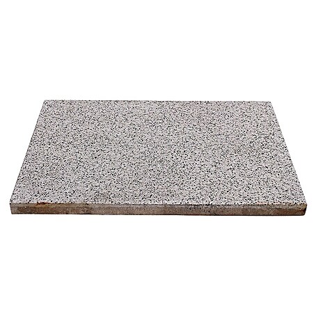 Seesteiner Terrassenplatte Granito (60 x 40 x 3,8 cm, Granit Hell, Beton)