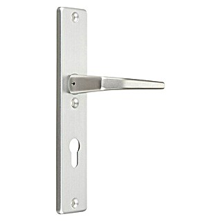 Abus Schutzbeschlag SB 600 (Hauseingangstür, Türstärke: 67 mm - 72 mm, Knopf außen, Drücker innen)