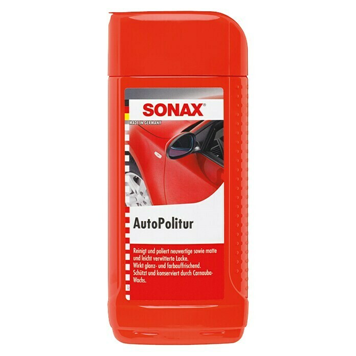 Sonax Politur500 ml, Geeignet für: Autolacke Front View