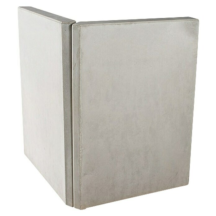 Seesteiner L-Stein Außenecke (Grau, Stärke: 12 cm, L x H: 99 x 155 cm) | BAUHAUS