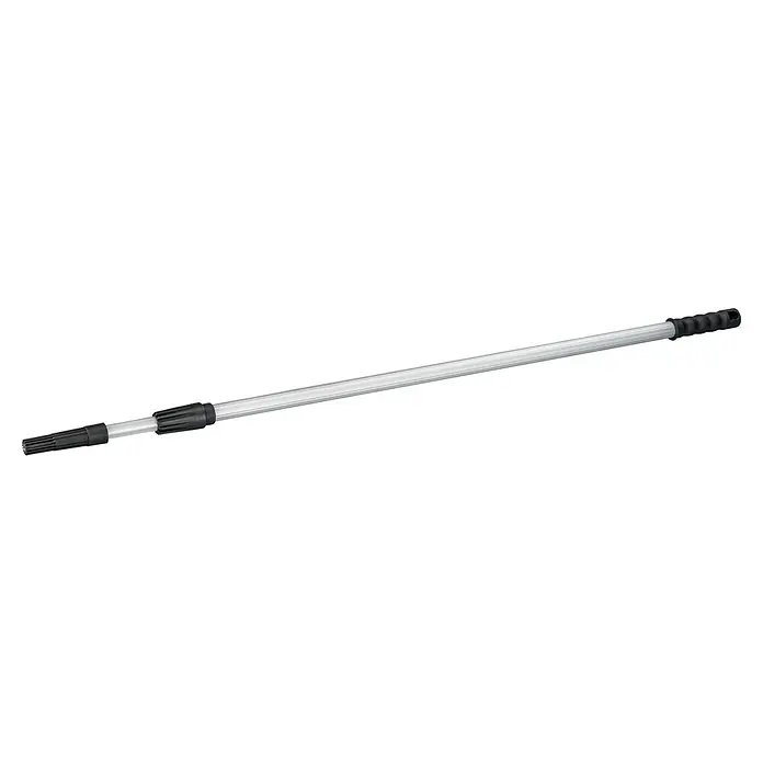 Alargador de mango para rodillo - Aluminio, 115 cm - 200 cm - Palo de pintor extensible para pintar de forma cómoda y precisa. La construcción robusta y el mango de goma garantizan estabilidad y control.