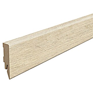 Egger Sockelleiste Cubical L643 Kreideeiche (240 cm x 14 mm x 58 mm, MDF)