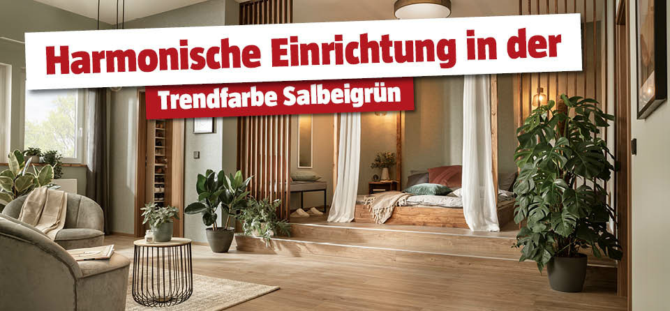 Trendfarbe Salbeigrün