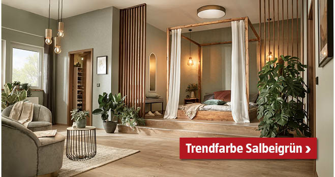 Trendfarbe Salbeigrün