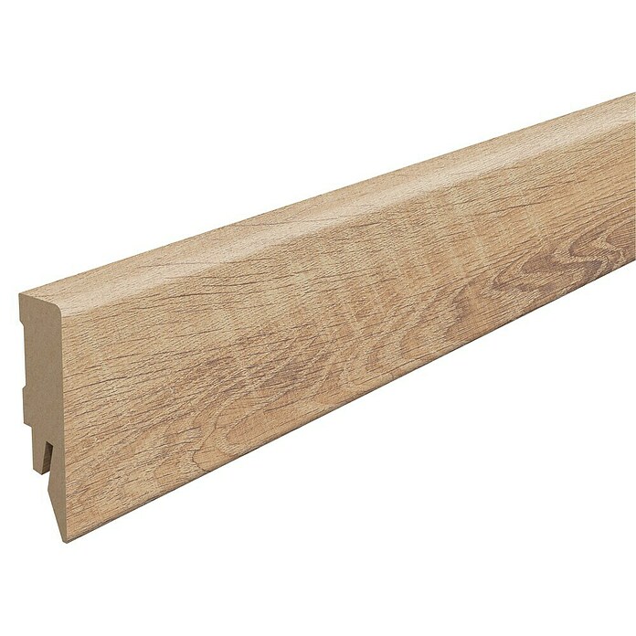 Egger Sockelleiste Cubical L634 Bardolino Eiche (240 cm x 14 mm x 58 mm, MDF) | BAUHAUS