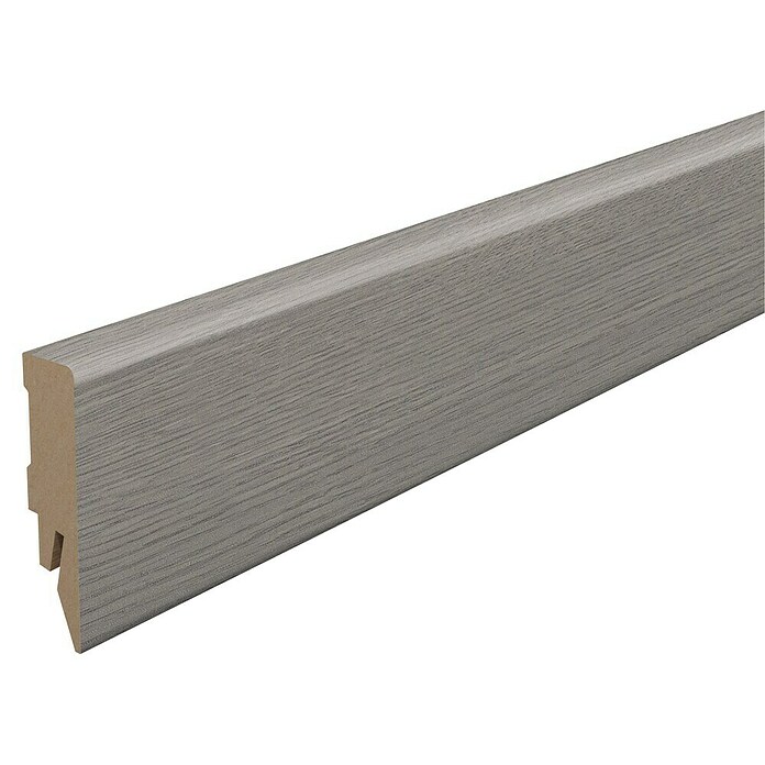 Egger Sockelleiste Cubical L641 Avery Eiche grau (240 cm x 14 mm x 58 mm, MDF) | BAUHAUS