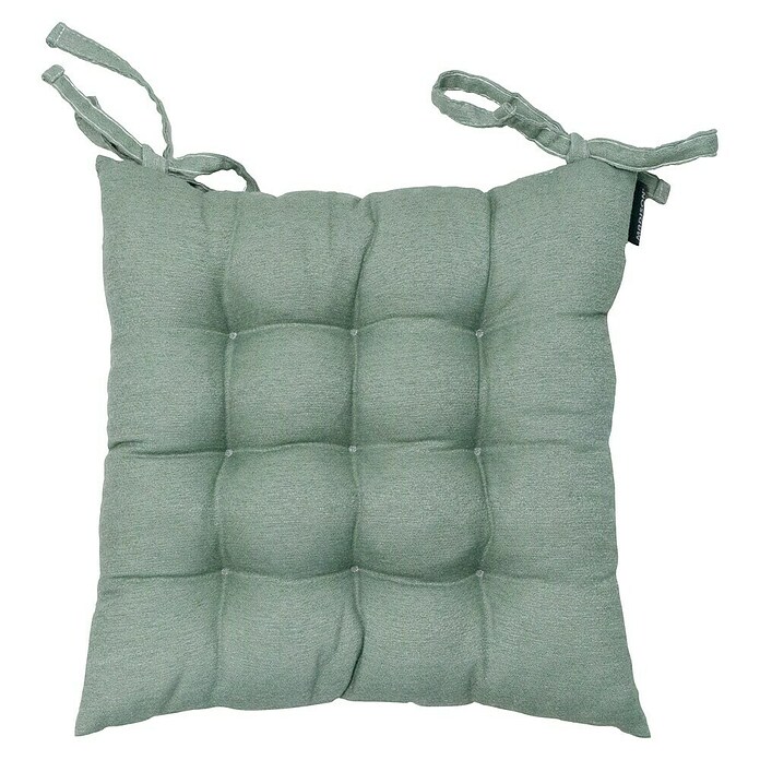 Madison Blazina za stol Toskana Napels  (46 x 46 x 8 cm, Zelena, 55% bombaž, 45% poliester) | 8294 - Sitzkissen Outdoor | ICEB - Auflagen Kissen | ICE - Outdoorkissen/Auflagen | IC - Freizeit im Garten | I - Stadtgarten | BAUHAUS