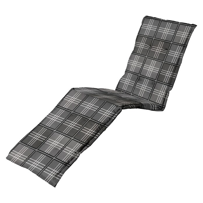 Madison Blazina za ležalnik Patchy gray  (200 x 65 x 8 cm, 95 % poliester, 5 % drugi materiali, Z vrvicami za pritrjevanje, Siva) | 8293 - Auflagen Liegen | ICEB - Auflagen Kissen | ICE - Outdoorkissen/Auflagen | IC - Freizeit im Garten | I - Stadtgarten | BAUHAUS