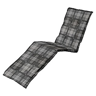 Madison Blazina za ležalnik Patchy gray (Siva, 200 x 65 x 8 cm, 95 % poliester, 5 % drugi materiali, Z vrvicami za pritrjevanje)
