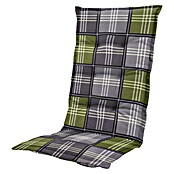 Madison Blazina za stol z visokim naslonom Patchy olive  (123 x 50 x 7 cm, Siva in zelena) | Blazine za stole z visokim naslonjalom | Blazine | Vrtno pohištvo | Vrt in prosti čas | Izdelki | BAUHAUS