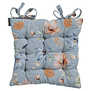Madison Blazina za stol Toskana Florina (46 x 46 x 8 cm, Modra, 55% bombaž, 45% poliester)