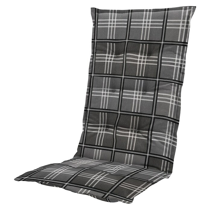 Madison Blazina za stol z visokim naslonom Patchy grey  (123 x 50 x 7 cm, Siva) | Blazine za stole z visokim naslonjalom | Blazine | Vrtno pohištvo | Vrt in prosti čas | Izdelki | BAUHAUS