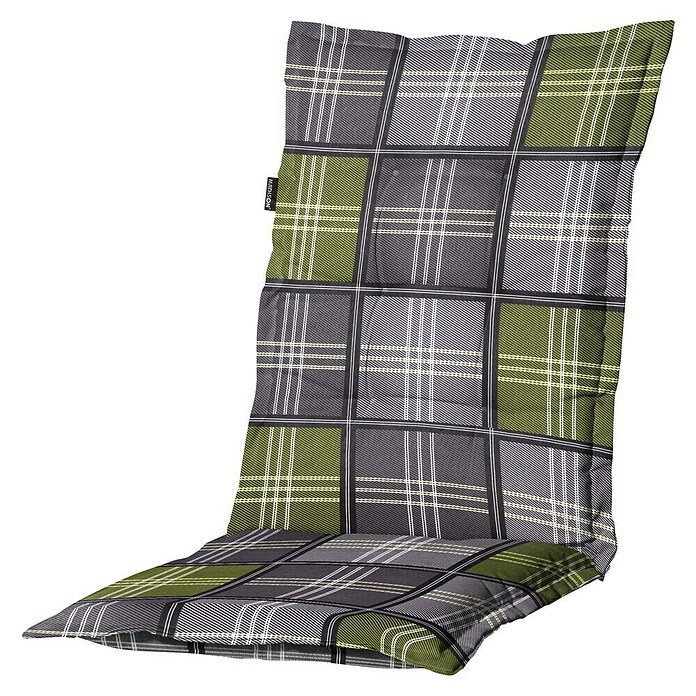 Madison Jastuk za stolicu Patchy olive  (105 x 50 x 6 cm, Siva, zelena) | BAUHAUS
