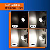 LED-Steckdosenspot (Ø x H: 6,3 x 10,4 cm, Weiß, 10 W, 1.000 lm, Dimmbar) | BAUHAUS