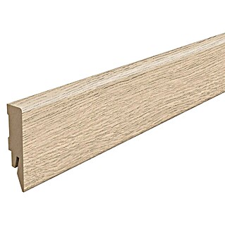Egger Sockelleiste Cubical L696 Loja Eiche creme (240 cm x 14 mm x 58 mm, MDF)