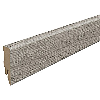 Egger Sockelleiste Cubical L698 Loja Eiche hellgrau (240 cm x 14 mm x 58 mm, MDF)