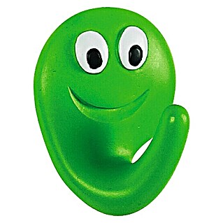 Spirella Smile Colgador adhesivo (Poliresina, Verde)