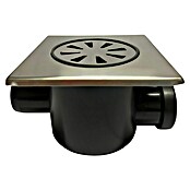 Vafra Kopalniški odtok 2/2  (Do x Š: 150 x 150 mm, Lastnosti zasnove: s talno ploščo 150×150 mm in PVC tulcem) | 4040 - Sifons/Abläufe/Ablaufgarnituren | DCDA - Wasserinstallation | DCD - Sanitärinstallation | DC - Sanitärinstallation | D - Sanitär | BAUHAUS