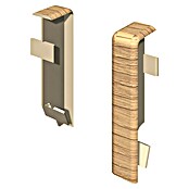 Egger Übergangskappe Cubical (Eiche cappuccino, 2 Stk., Passend für: Egger Cubical Sockelleisten 14 x 58 mm) | BAUHAUS