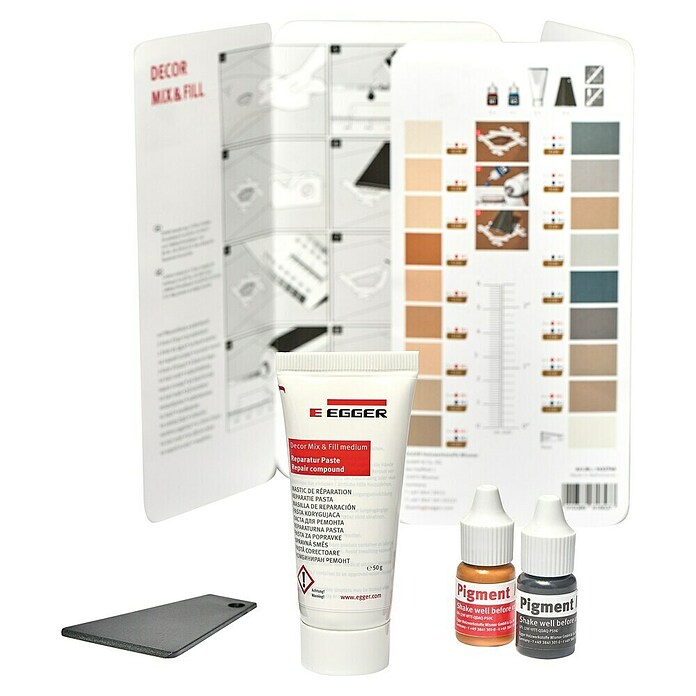Egger Reparatur-Set Mix & Fill Medium Decor (Farbgebung: Mittel, 5 -tlg.) | BAUHAUS