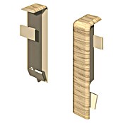 Egger Übergangskappe Cubical (Eiche hell, 2 Stk., Passend für: Egger Cubical Sockelleisten 14 x 58 mm) | BAUHAUS