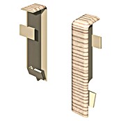 Egger Übergangskappe Cubical (Esche beige, 2 Stk., Passend für: Egger Cubical Sockelleisten 14 x 58 mm) | BAUHAUS