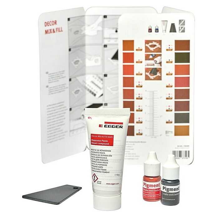 Egger Reparatur-Set Mix & Fill Dark Decor (Farbgebung: Dunkel, 5 -tlg.) | BAUHAUS