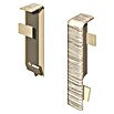 Egger Übergangskappe Cubical (Esche grau, 2 Stk., Passend für: Egger Cubical Sockelleisten 14 x 58 mm) | BAUHAUS