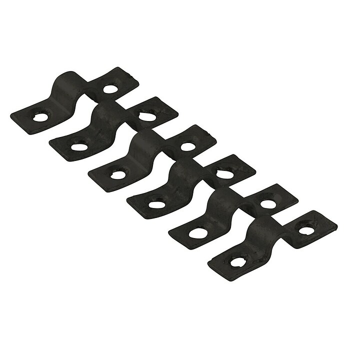 Plus Rohrschelle zur Befestigung von Plus Wandspalier (Schwarz (RAL 9005), Stahl) | BAUHAUS