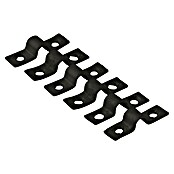 Plus Rohrschelle zur Befestigung von Plus Wandspalier (Schwarz (RAL 9005), Stahl) | BAUHAUS