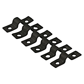Plus Rohrschelle zur Befestigung von Plus Wandspalier (Schwarz (RAL 9005), Stahl)