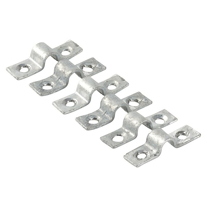 Plus Rohrschelle zur Befestigung von Plus Wandspalier (Silber, Stahl) | BAUHAUS