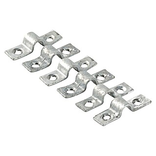 Plus Rohrschelle zur Befestigung von Plus Wandspalier (Silber, Stahl)
