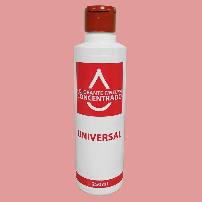 Colorante Concentrado universal - Rojo óxido, 250 ml - Concentrado de color universal en botella blanca con tapón rojo. Ideal para tintar pinturas y barnices para diversas aplicaciones.