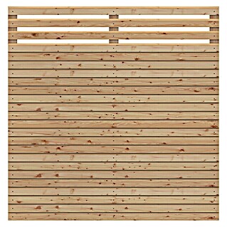 Sichtschutzelement Rhombus New 179 (B x H: 179 x 179 cm, Lärche, Unbehandelt)
