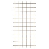 Plus Wandspalier Maschengröße: 15 x 15 cm (L x B: 180 x 90 cm, Anzahl Streben: 6 Stk., Rostbraun) | BAUHAUS