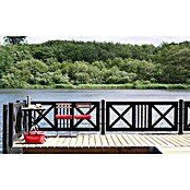Plus Gartenzaun Schloss (B x H: 180 x 75 cm, Natur) | BAUHAUS