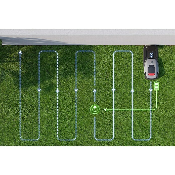 Dreame Mähroboter A1 Pro (2 000 m², Schnittbreite: 22 cm, Laser-gestützte Navigation, LiDAR) | BAUHAUS