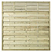 Plus Sichtschutzelement Newline (180 x 180 cm, Natur) | BAUHAUS