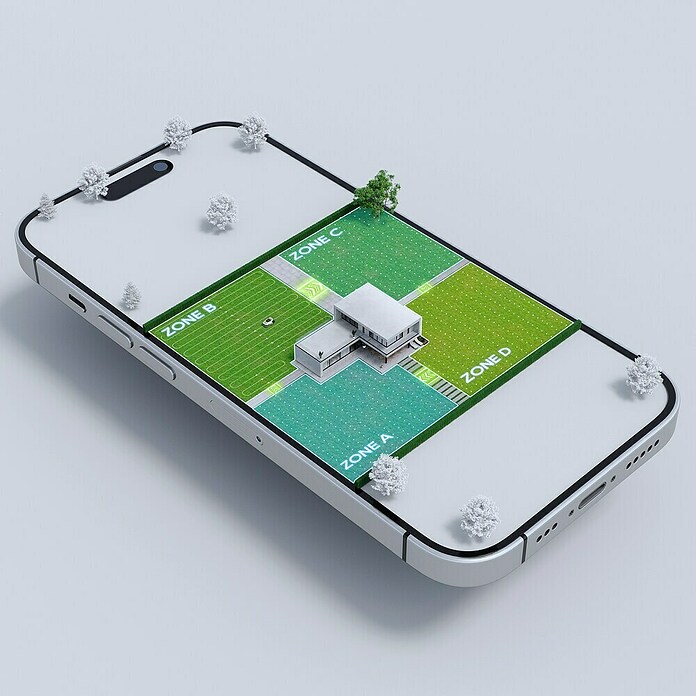 Dreame Mähroboter A1 Pro (2 000 m², Schnittbreite: 22 cm, Laser-gestützte Navigation, LiDAR) | BAUHAUS