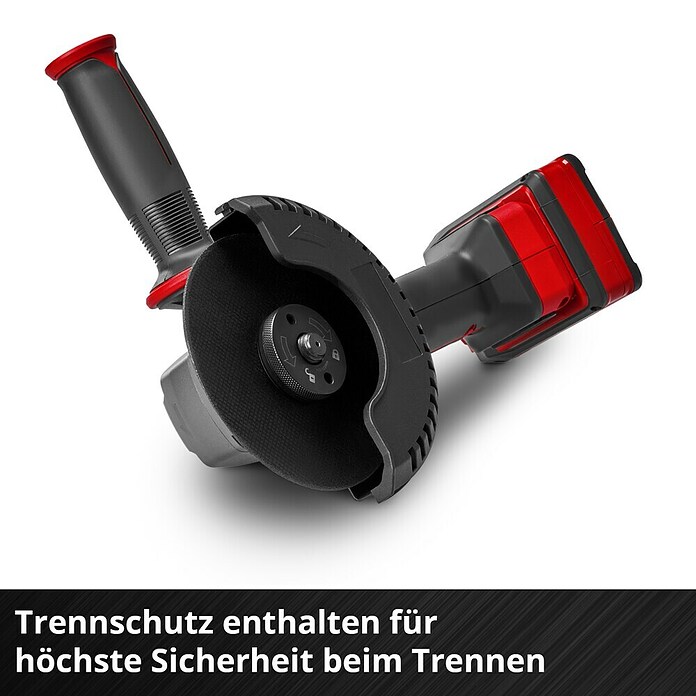Einhell Professional Power X-Change 18V Akku-Winkelschleifer TP-AG 18/125 CE Q Li - Solo (Durchmesser Scheibe: 125 mm, 3 000 U/min - 10 500 U/min) | BAUHAUS