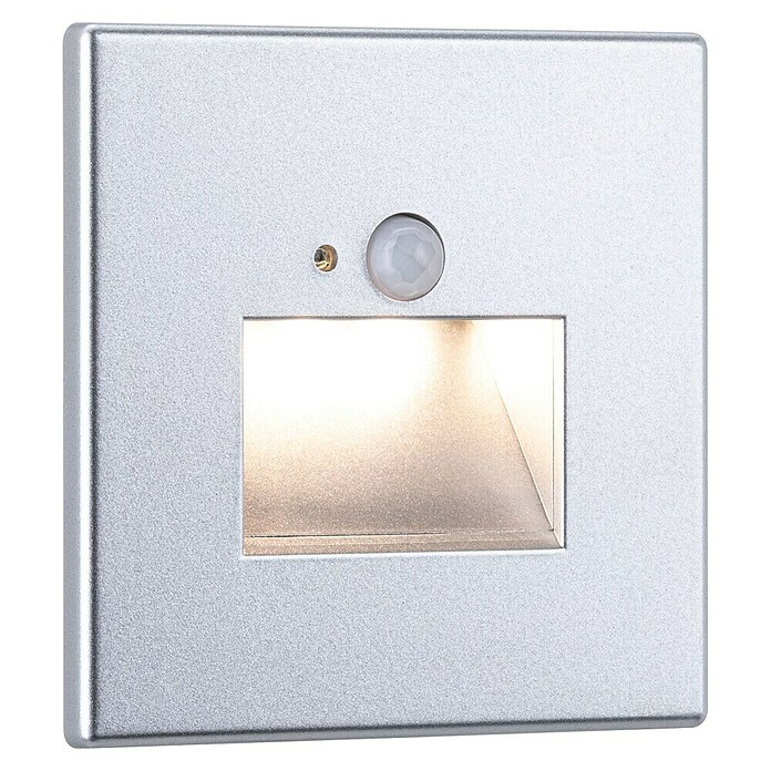 Paulmann LED zidni reflektor  (2,2 W, D x Š x V: 4,2 x 8 x 8 cm, Krom mat, Topla bijela) | BAUHAUS