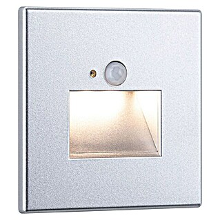 Paulmann LED zidni reflektor (2,2 W, D x Š x V: 4,2 x 8 x 8 cm, Krom mat, Topla bijela)