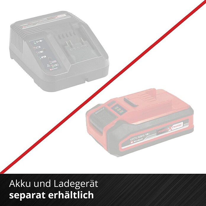 Einhell Professional Power X-Change 18V Akku-Winkelschleifer TP-AG 18/125 CE Q Li - Solo (Durchmesser Scheibe: 125 mm, 3 000 U/min - 10 500 U/min) | BAUHAUS