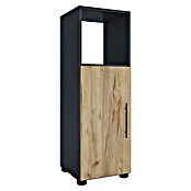 VCM Flandu Midischrank (B x T x H: 31 x 32 x 93 cm, Anthrazit/Honig-Eiche, Matt) | BAUHAUS