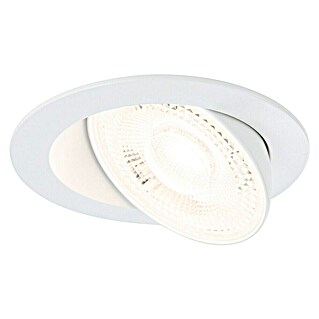 Paulmann Foco LED empotrable Aumus (Blanco cálido, Diámetro: 10,5 cm, Blanco, 1 ud.)